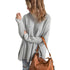 Mid-length Solid Jumper Women's Loose Diagonal Hem Sweater - ROUTINE FASHION